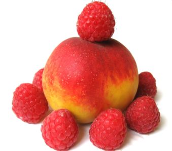 Peaches n Raspberries