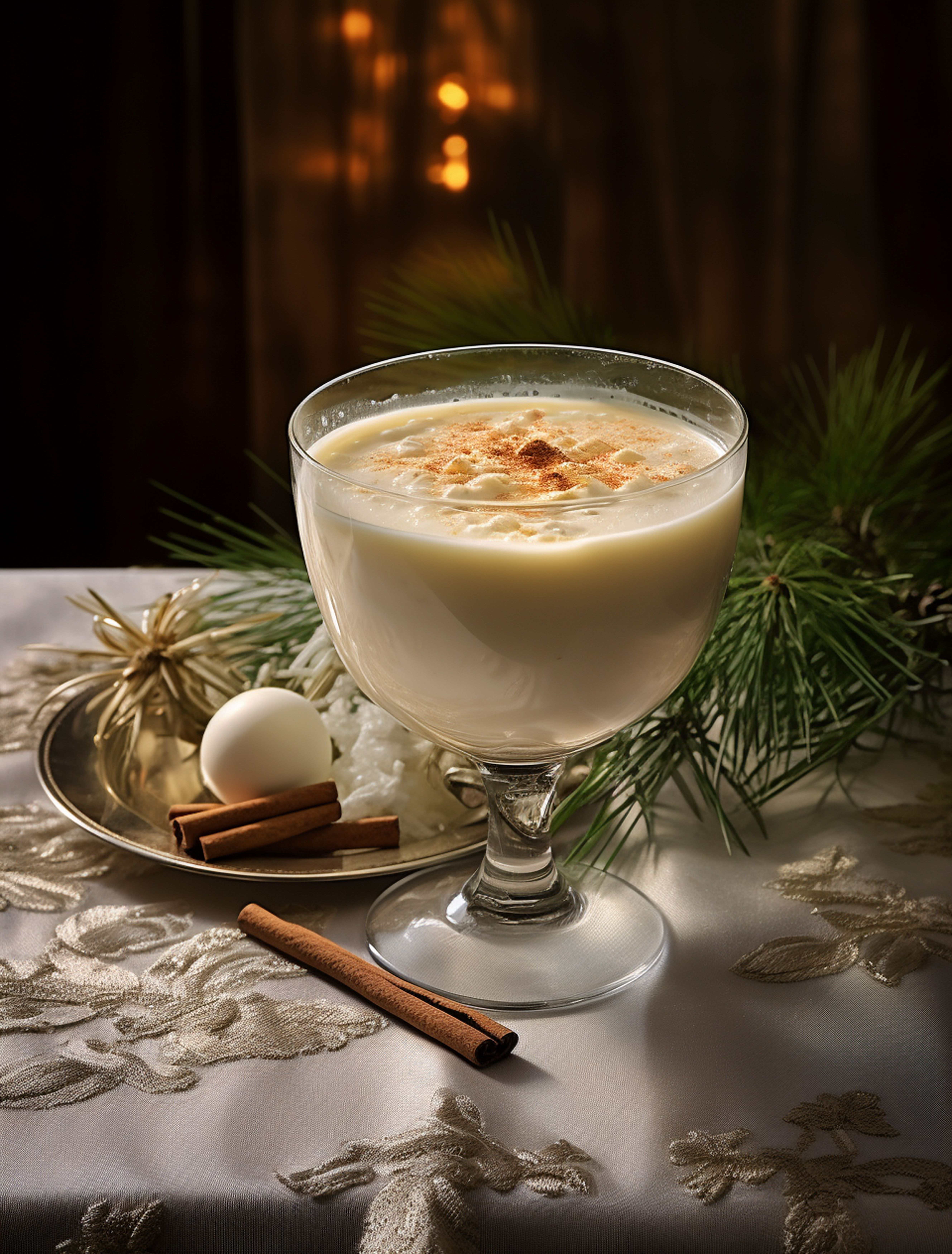 Eggnog Smoothie