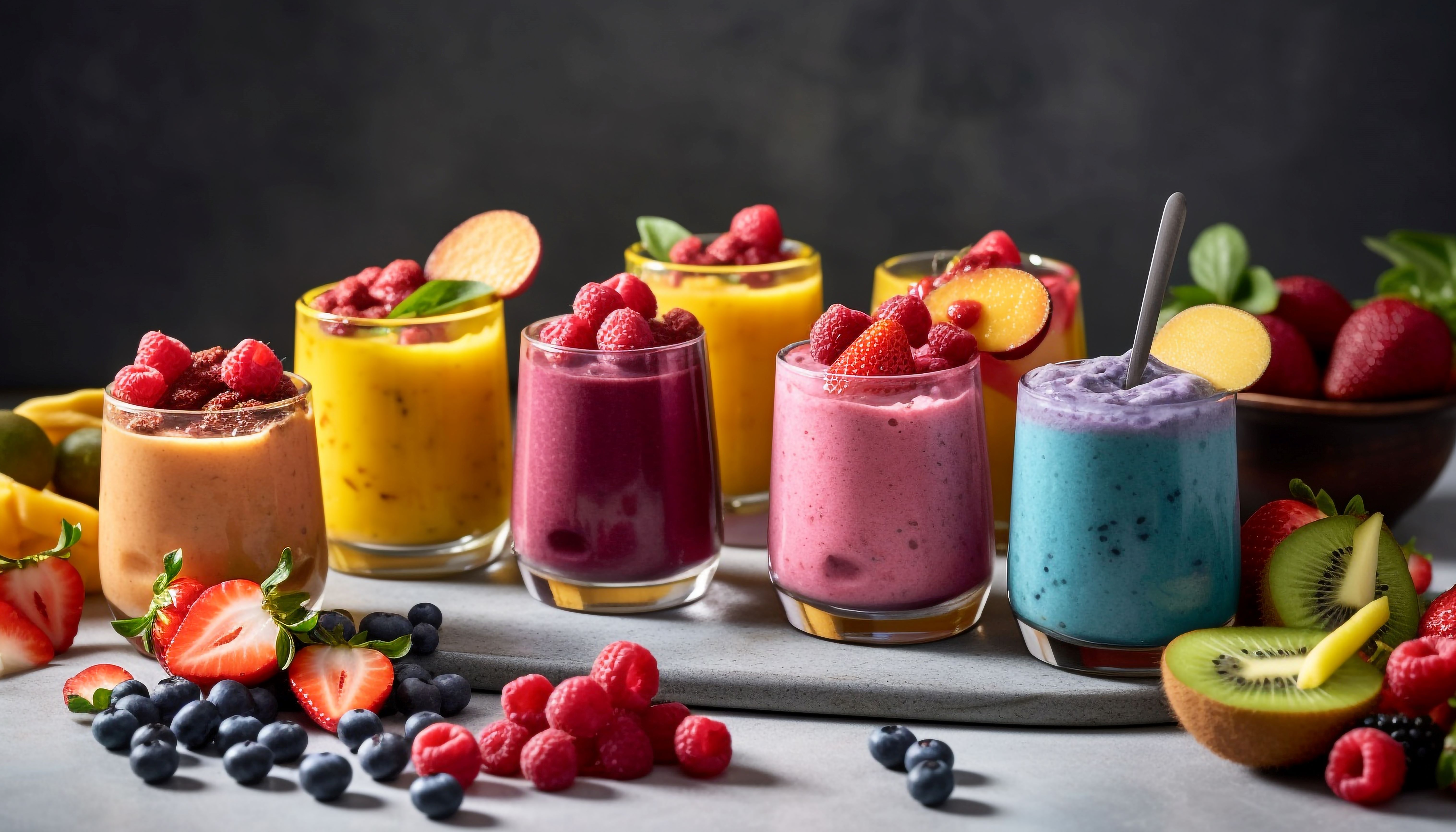 Weight watchers smoothie with fruit is perfect to lose weight or just to add more nutrition into their diet. 